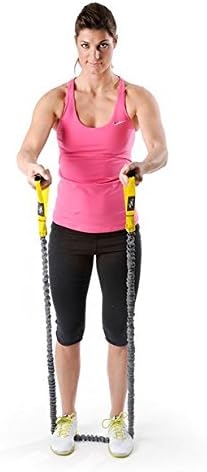 10 x Dittmann Premium Body Tube Fitnessband Gymnastikband Expander leicht/gelb