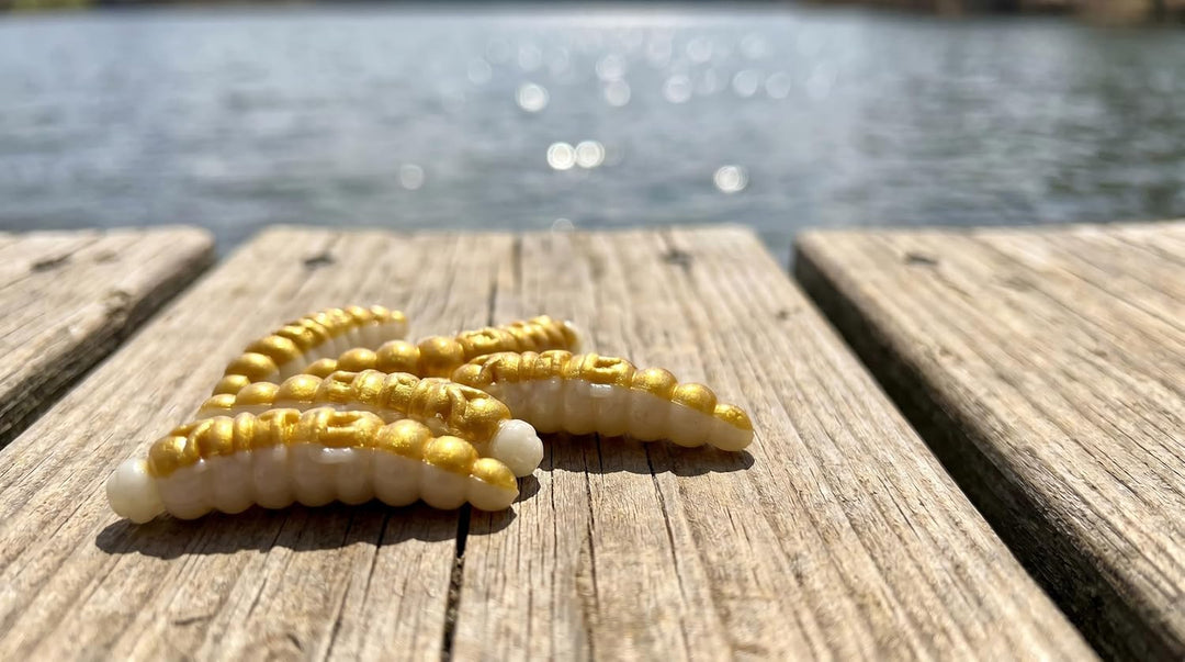 Zite Fishing Mighty Mag Mix 12 STK - Bienenmaden Imitat 2,8cm Forellenköder Neuheiten – Gummiköder F