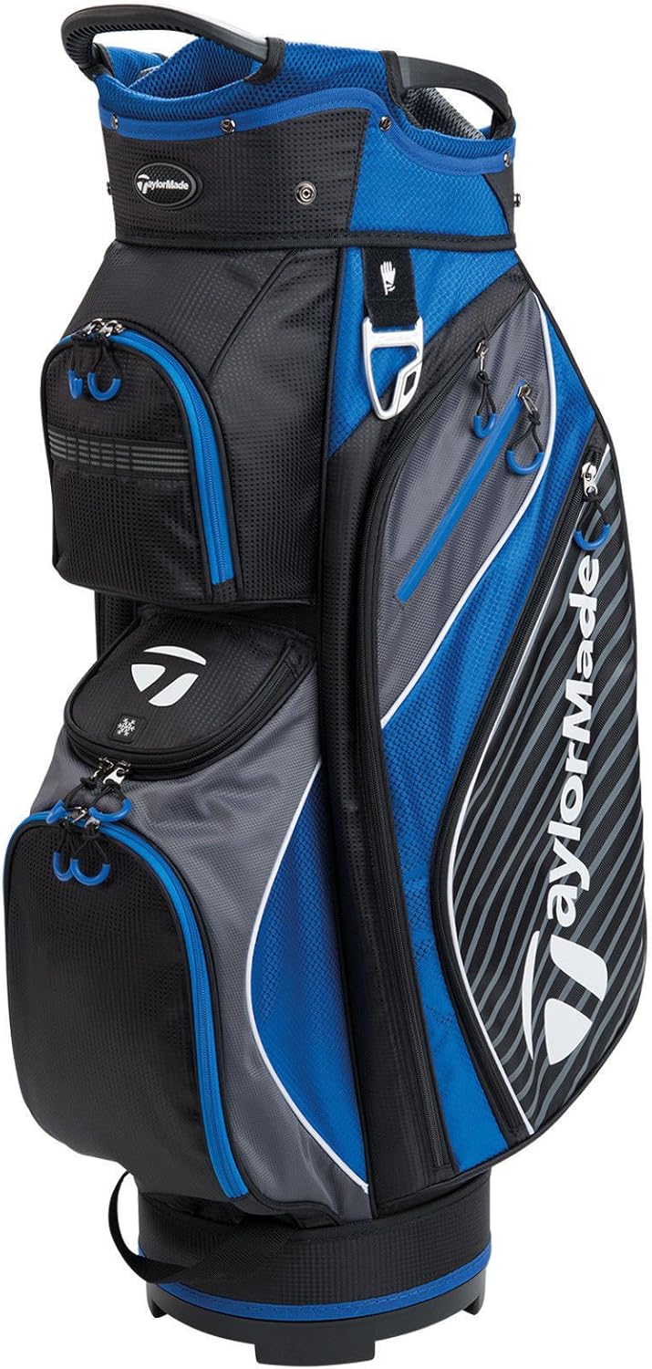 TaylorMade Pro Cart 6.0 Golftasche Black/Charcoal/Blue Single, Black/Charcoal/Blue Single