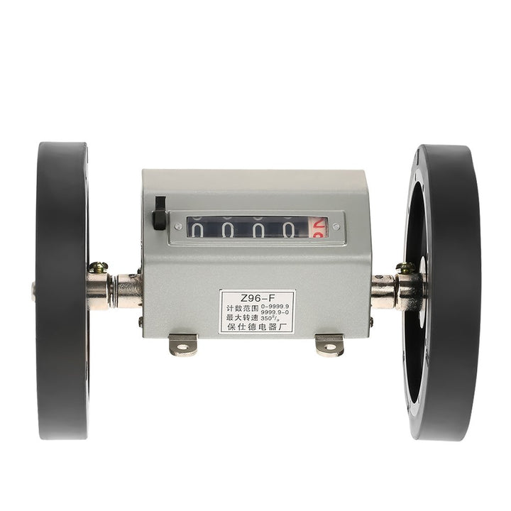 Meterzähler, Rollendes Rad 5 Digits 0-9999.9 Längenzähler Max. Geschwindigkeit 350 U/min zum Aufzeic