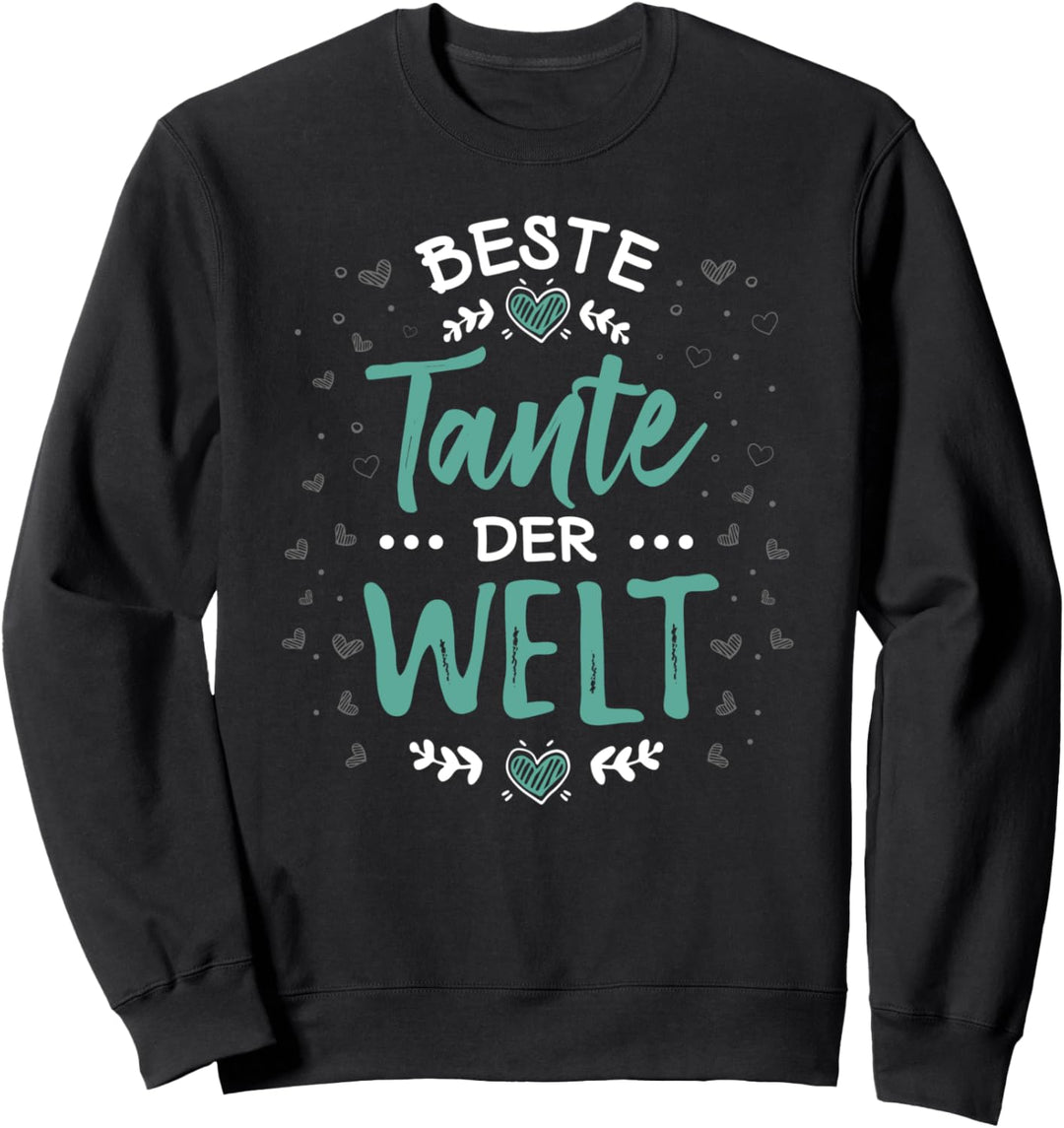 Beste Tante Welt - Lustige Tolle Überraschung Schwester Baby Sweatshirt