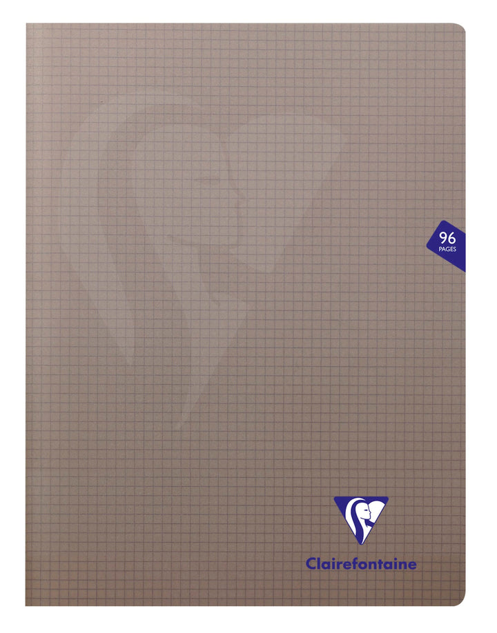 Clairefontaine 363362C - Packung mit 10 Heften Mimesys DIN A4+, 24x32cm, 48 Blatt kariert, 90g, Einb