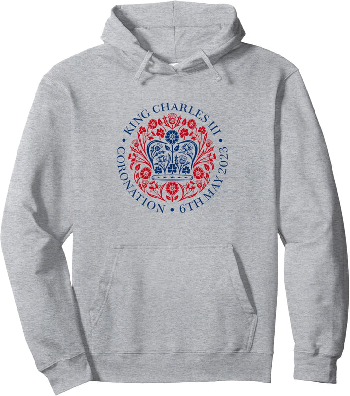 Kings Coronation Offizielles Logo-Emblem Pullover Hoodie