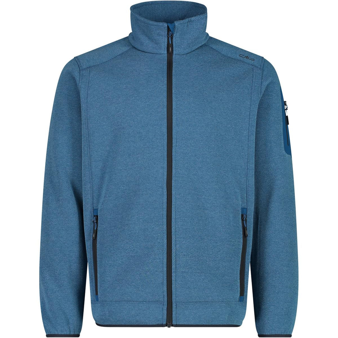 CMP Herren Herrenjacke fleecejacke (1er Pack) 58 Petrol-Anthrazit, 58 Petrol-Anthrazit