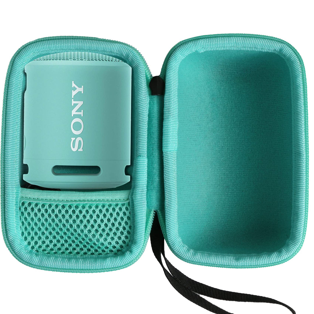 Khanka Hart Reise Tragetasche case Für Sony SRS-XB12 Bluetooth Lautsprecher tragbar kabellos. Türkis