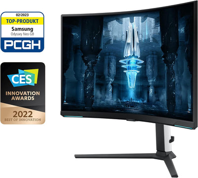 Samsung Odyssey Neo G8 Gaming Monitor S32BG850NP, 32 Zoll, VA-Panel, 4K UHD-Auflösung, AMD FreeSync