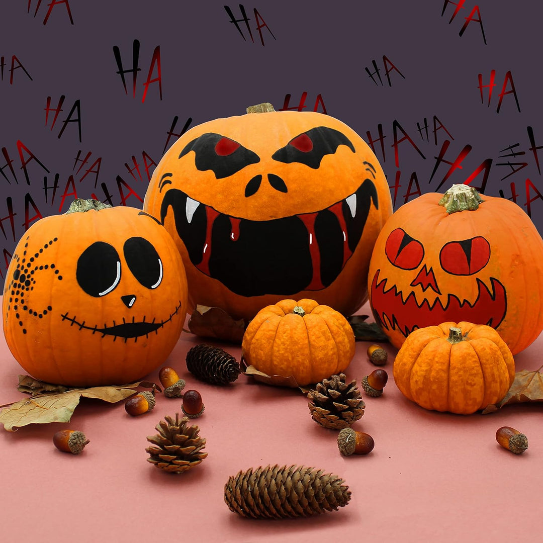 POSCA – PC-3M – Farbmarker-Kunststifte – 0,9–1,3 mm – 8er-Set in Geschenkbox (Halloween Tones), Hall