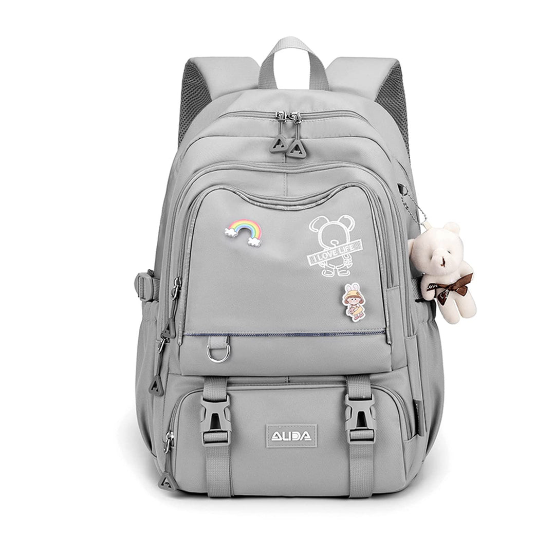 FANDARE Schulrucksack Schulrucksack Kinderrucksack Schultasche Jungen Mädchen Rucksack Schulranzen f