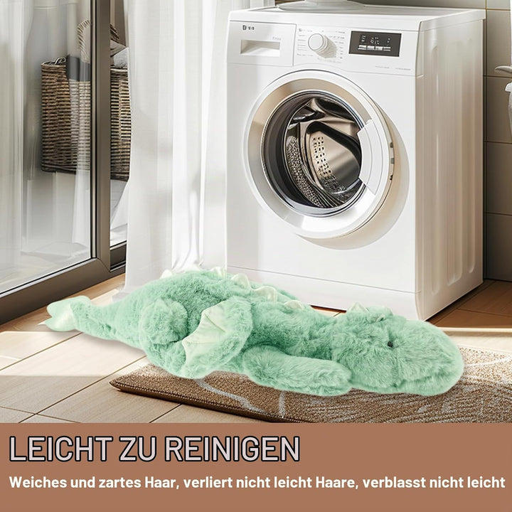 70-150 cm Kuscheltier Drache, Plüschtier Schlafkissen Grosse Weiche Lange, Riesige Plüschtier Flausc