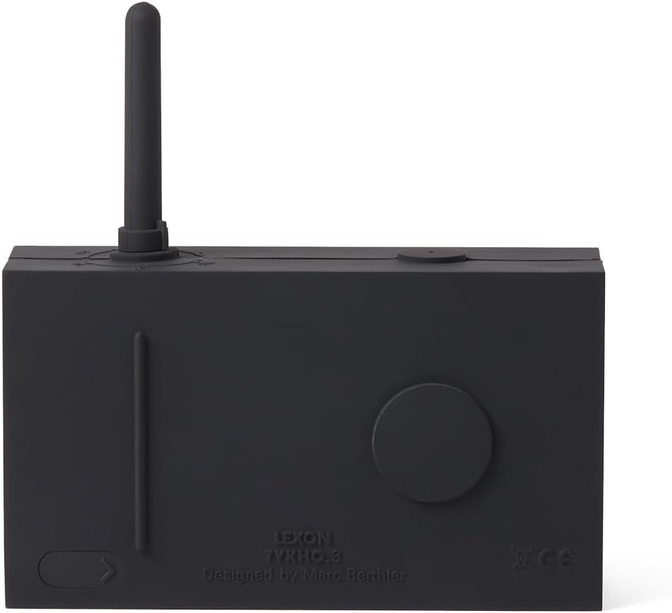 Lexon TYKHO 3 Tragbarer Bluetooth Lautsprecher mit FM Radio, Wasserdicht und Wiederaufladbarer Akku