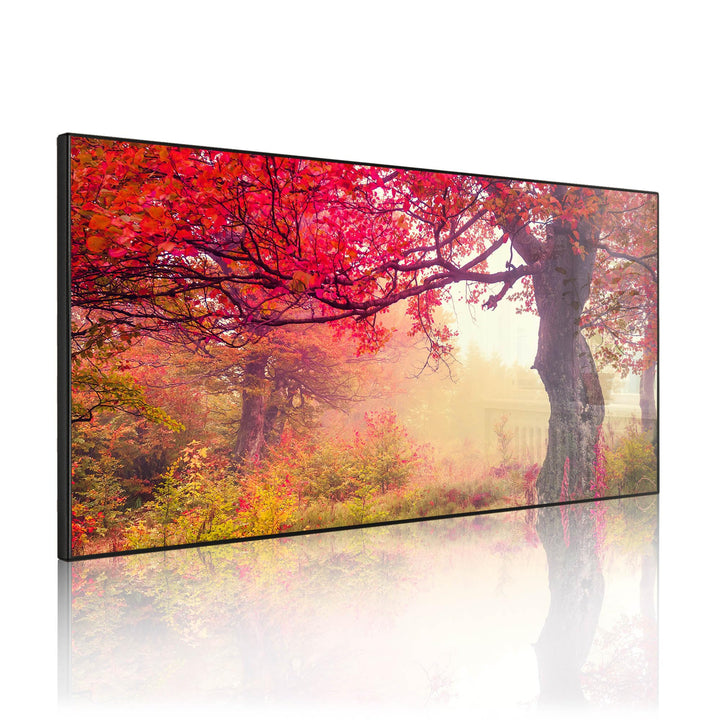 banjado Magnettafel schwarz 78 x 37cm / Magnetwand Metall/Magnetpinnwand als Memoboard/Pinnwand Magn