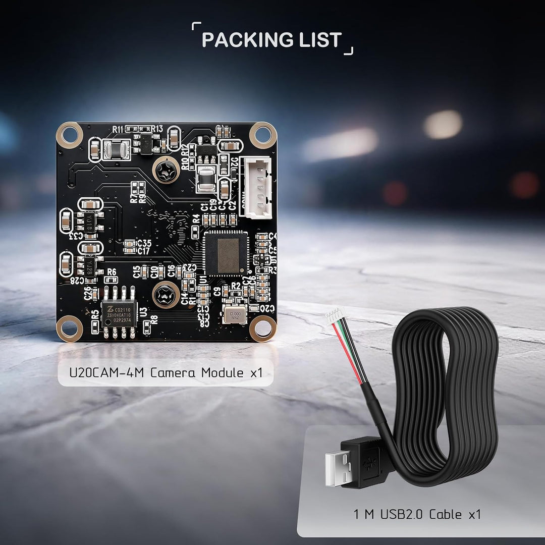 innomaker 4MP USB HDR Kamera, bis zu 4MP@30FPS, 2K@60FPS, 1080P@60FPS, Plug&amp;Play für PC, Raspberry P
