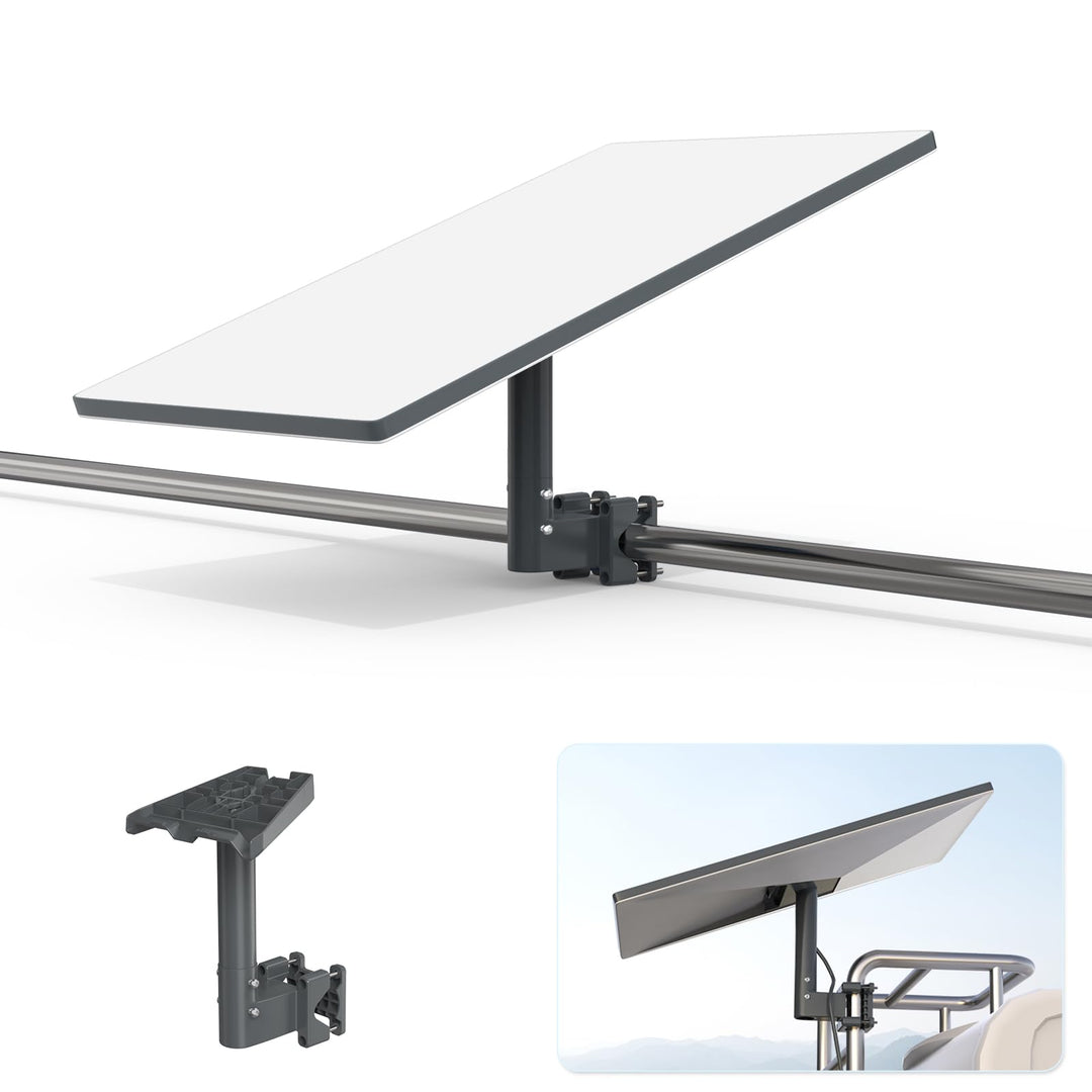 Starlink Gen 3 Mount, SURVADV Gen 3 Starlink RV Leiter-Montage, Aluminium Starlink Rohrhalter mit St