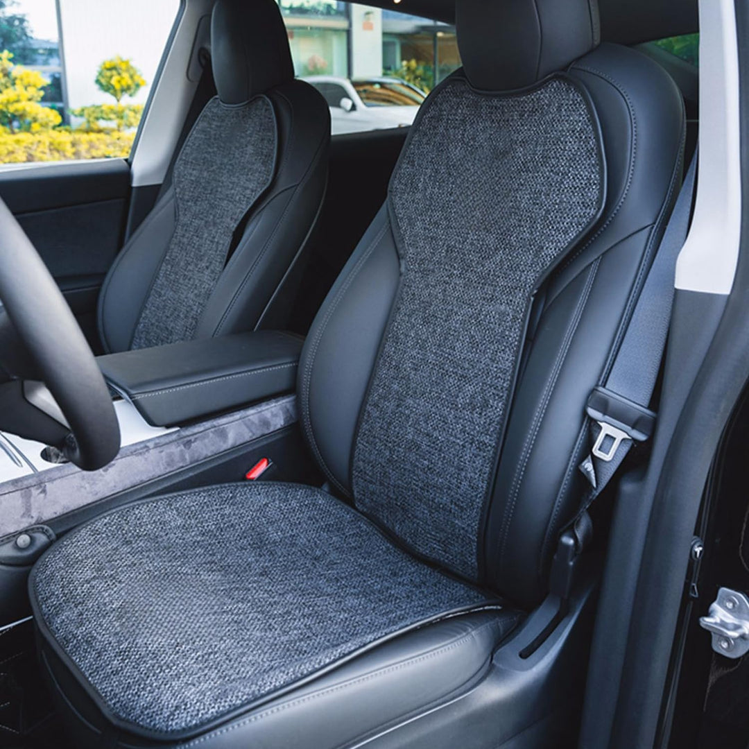 Arcoche Autositzbezug für Tesla Model Y 2023 2024 2025 Juniper, Autositzschutz-Sets Model Y Zubehör