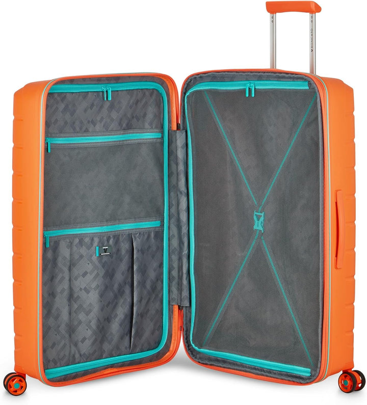 RONCATO B-FLYING Trolley Grande 4 Rollen 78cm erweiterbar APRICOT ORANGE, Apricot Orange, Grande, Sp