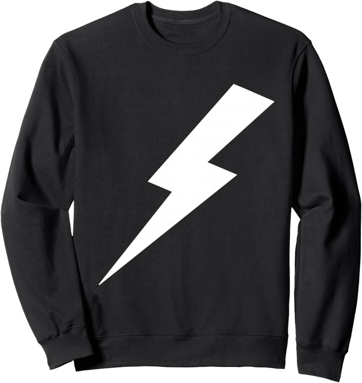 Sweatshirt mit Lightning Bolt Print Sweatshirt