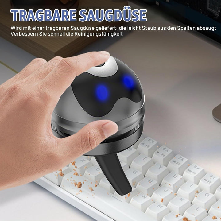 SUNOYA Mini Tischsauger, Tragbar USB Wiederaufladbar Tischstaubsauger, Klein Handstaubsauger, Mini S