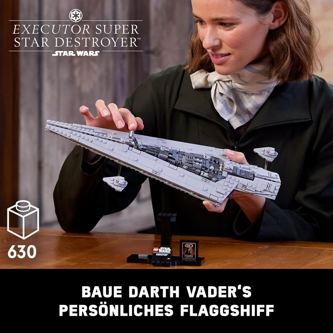 Lego Star Wars Sternenzerstörer & TIE Interceptor – Lego Star Destroyer Executor mit Lego TIE Fighte