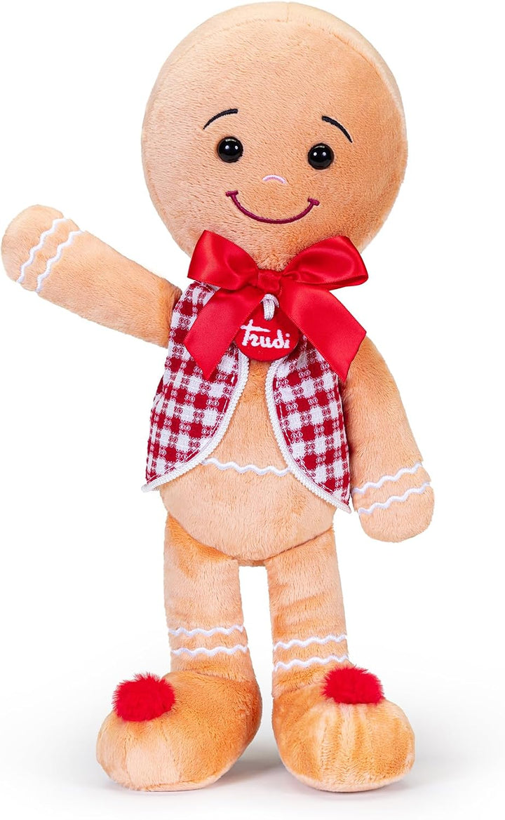 Trudi Lebkuchenmann Zeno Weihnachtsfiguren aus Plüsch, Christbaumschmuck | 30x45x12 cm Grösse XL | X