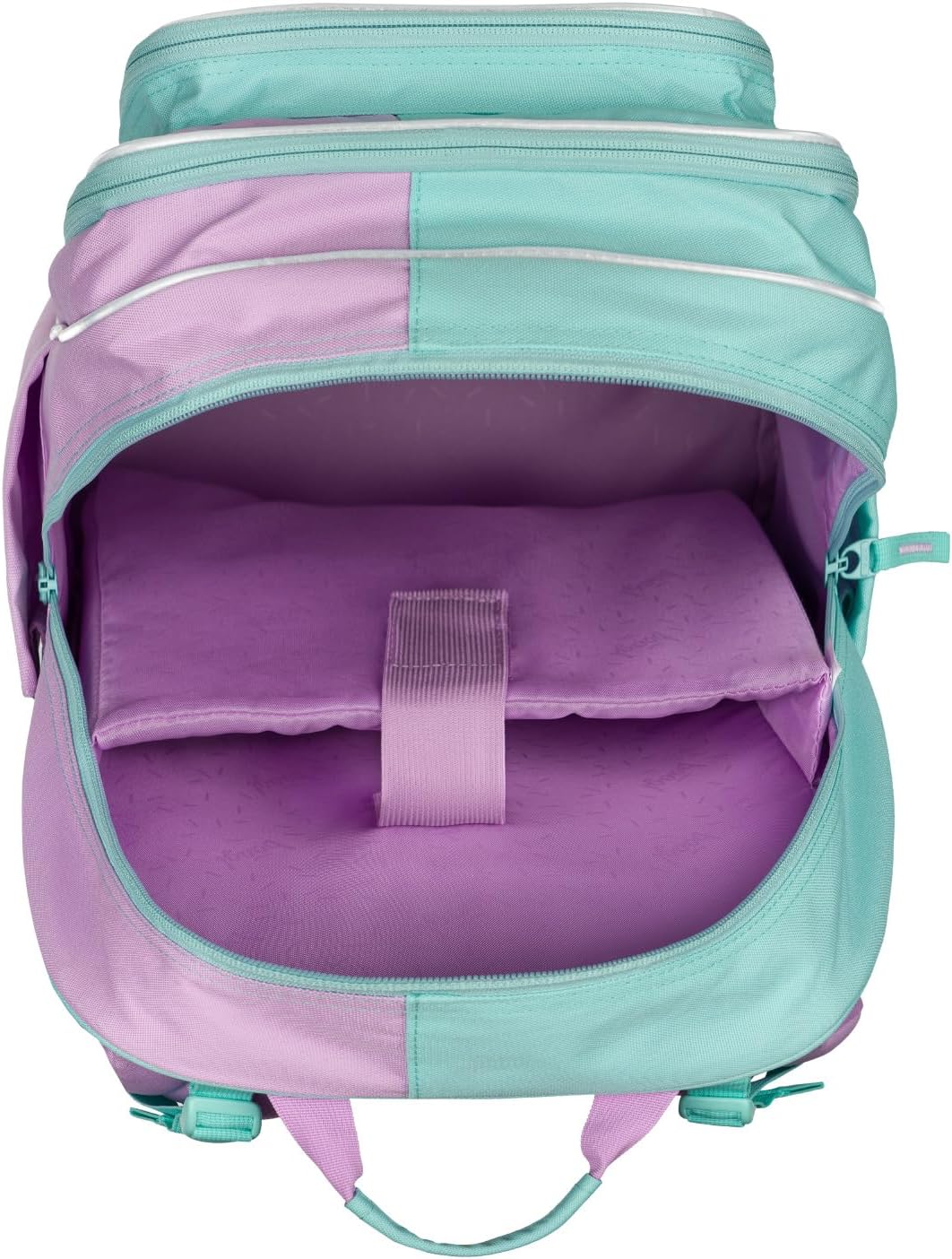 Baagl Schulrucksack Set Mädchen 3 Teilig - Schultasche ab 3. Klasse - Grundschule Ranzen mit Brustgu
