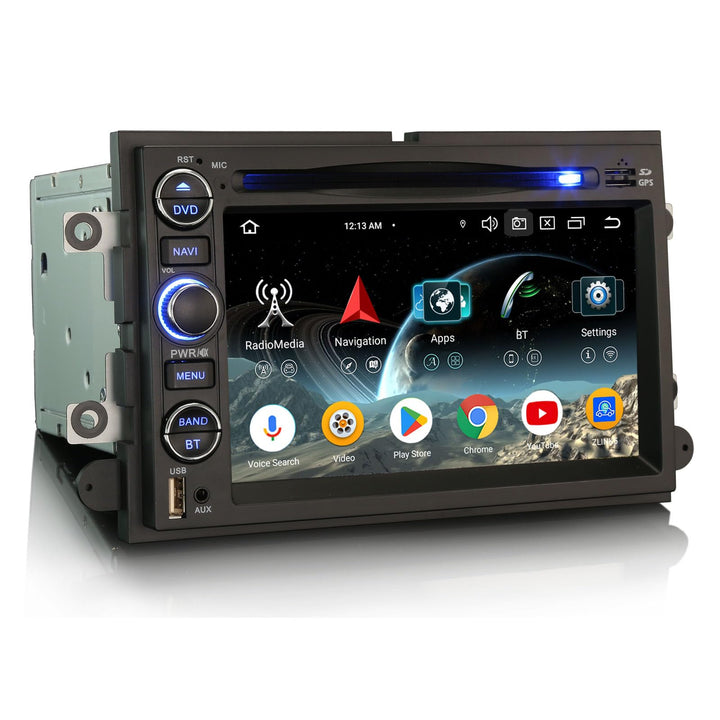 8 Kern 4GB+64GB Android 14 DAB+ Autoradio Für Ford F150 F350 Escape Focus Mustang Explorer Expeditio