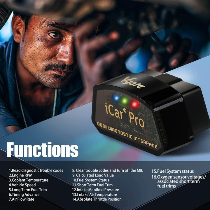 Vgate iCar Pro Bluetooth 4.0 OBDII-Scanner für Android &amp; iOS Wireless Obd2 Car Code Reader Diagnoseg