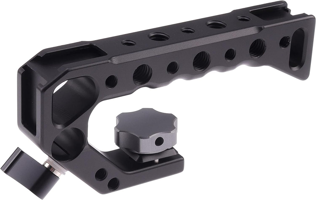 Hersmay Universal Camera Cage Griff oberem Handgriff mit ARRl-Lokalisierungs-Kaltschuhhalterung, 1/4