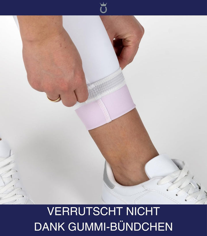 Reitleggings Damen & Mädchen (Gr. XXS-XL) - Silikon Vollbesatz - Bequeme Highwaist Reithose - Mit Ha