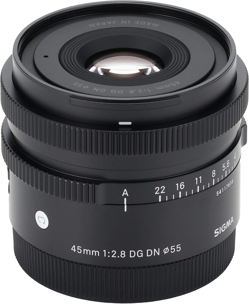 Sigma 45mm F2.8 DG DN | Moderne C019 | Sony E-Mount | Vollformat/Grossformat nur spiegellos Für Sony
