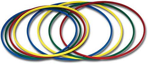 Betzold - Gymnastik-Reifen mit F.I.G Profil - Turnreifen Hula-Hoop 80 cm - rot - 4 Stück, 80 cm - ro