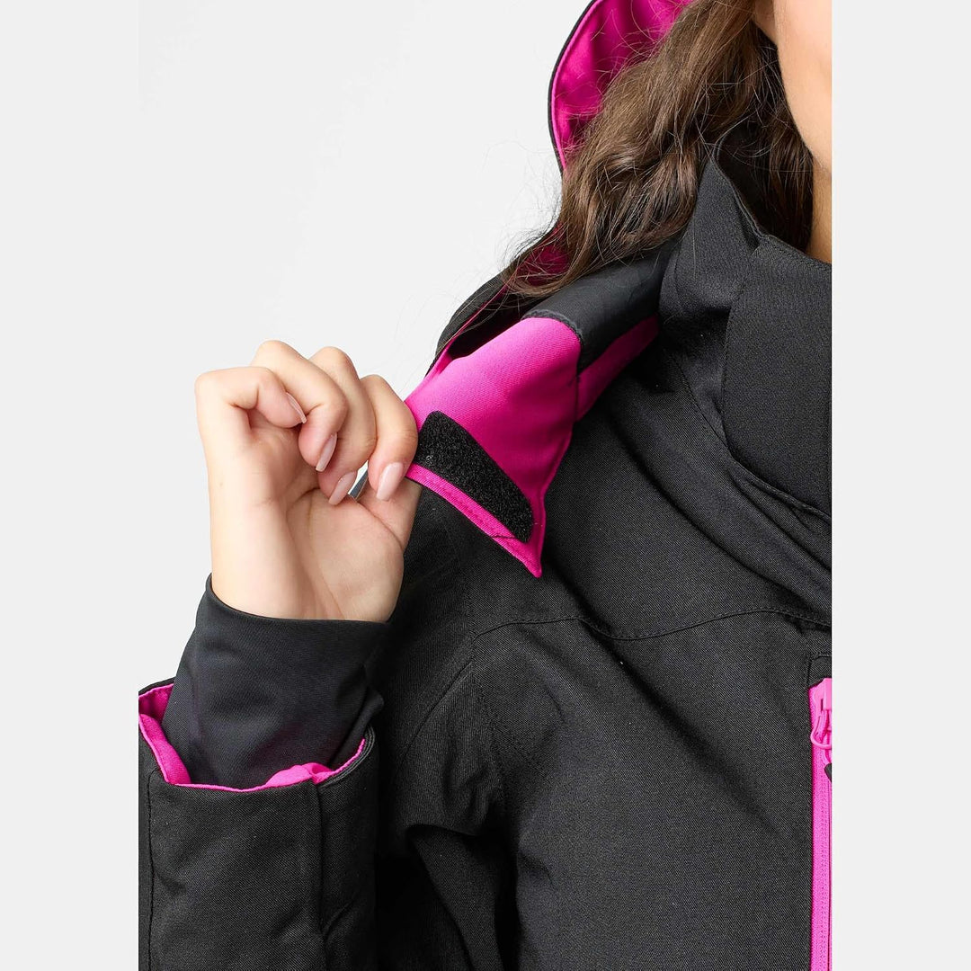 Swedemount Cervinia Skianzug für Damen 42 Black/Fresh Pink, 42 Black/Fresh Pink