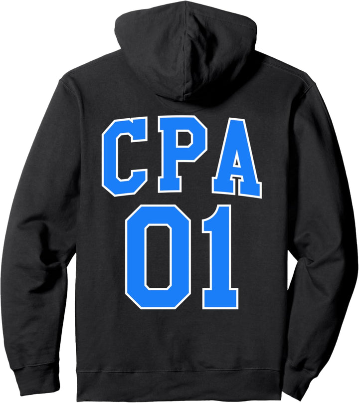Funny Accounting CPA Nummer 01 zertifizierter Public Accountant Pullover Hoodie