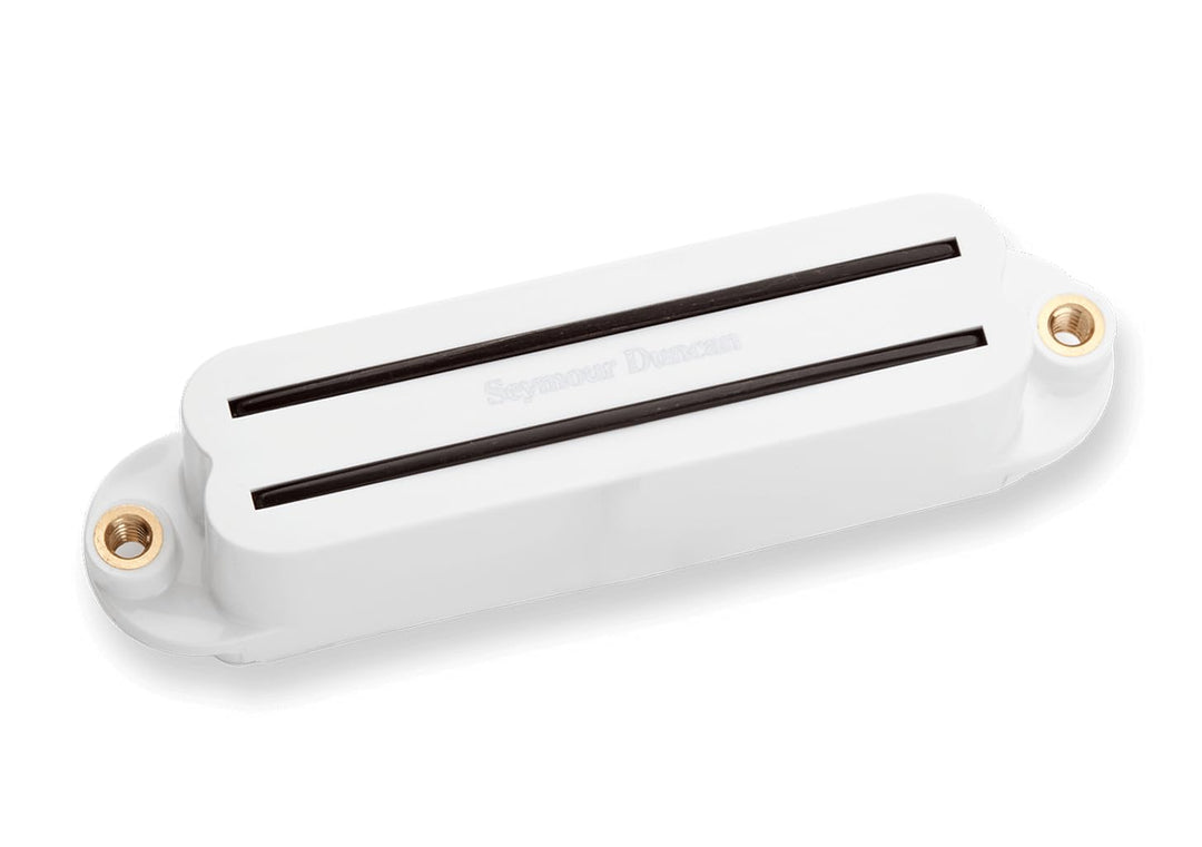 Seymour Duncan SHR-1B-W Humbucker Single Size Hot Rails Strat Pickup für E-Gitarre Weiss