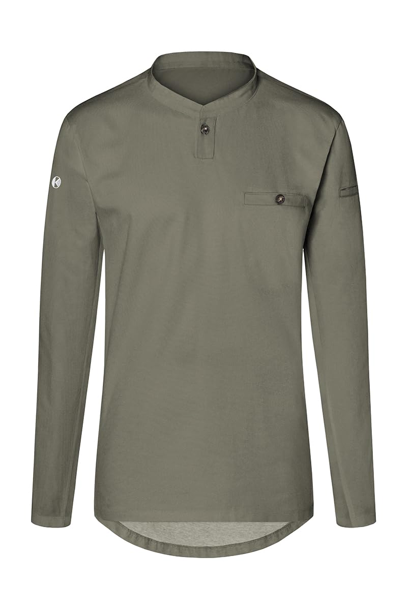 Karlowsky Herren Langarm Arbeitsshirt Performance 60% Baumwolle, 40% Polyester 4XL Salbei, 4XL Salbe
