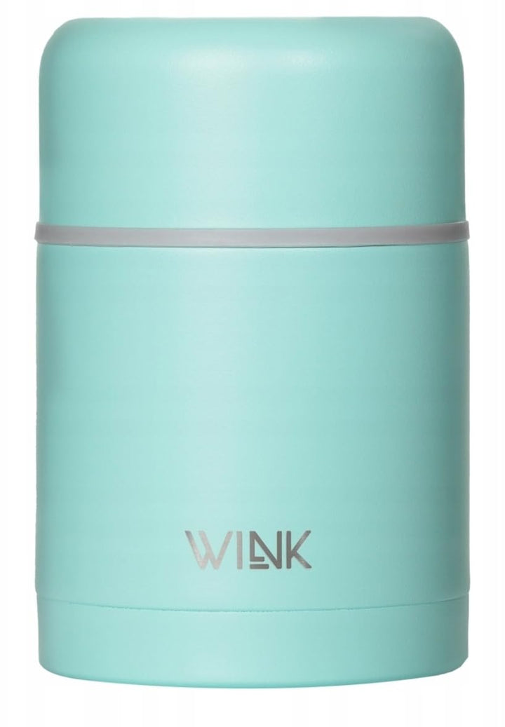 WINK Thermobehälter für Essen 600 ml – Edelstahl Warmhaltebehälter für Speisen, Thermo Lunchbox Kind