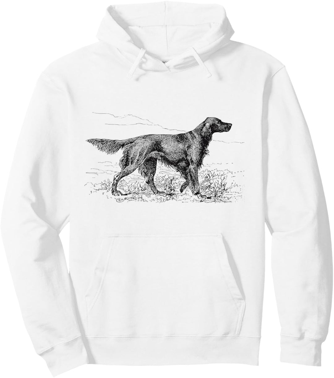 Irish Setter Dog Vintage Hundebesitzer Pullover Hoodie