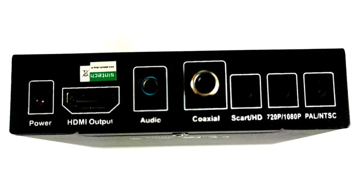 Scart auf HDMI Konverter Scaler 1080P