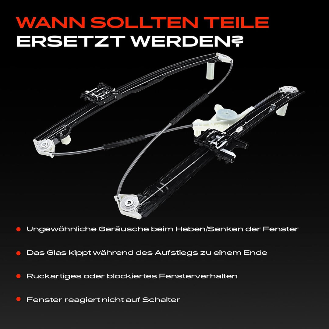 Frankberg Fensterheber Ohne Motor Hinten Links Kompatibel mit R-a-n-g-e R-o-v-e-r Sport L494 2.0L 3.