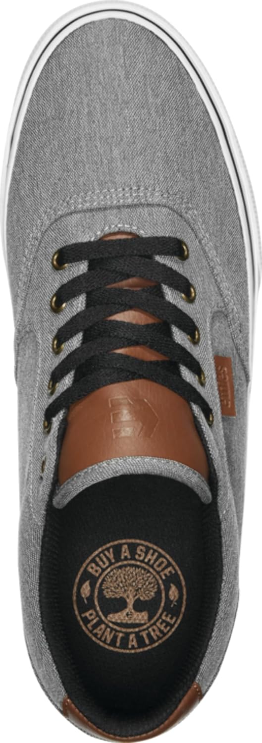 Etnies Herren Scout Skate Sneaker Schuhe Casual - Schwarz Grey Brown 41 EU, Grey Brown 41 EU