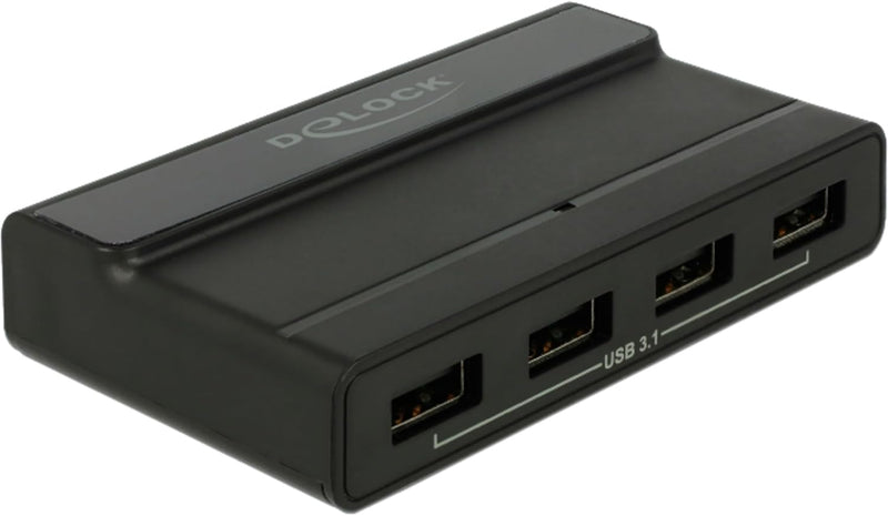 Delock 64053 Externer USB 3.1 4 Port Hubmit10Gbps Single