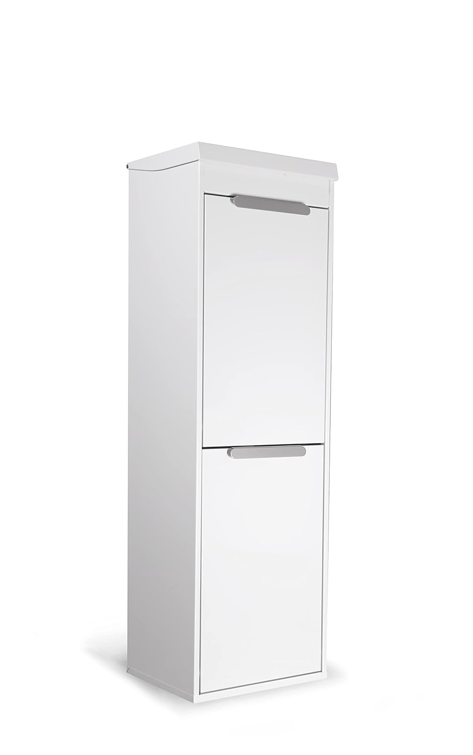 ARREGUI Ecoclas Plus CR221-E Recycling Abfalleimer/Mülleimer aus Stahl mit Aufbewahrungsbox mit Deck