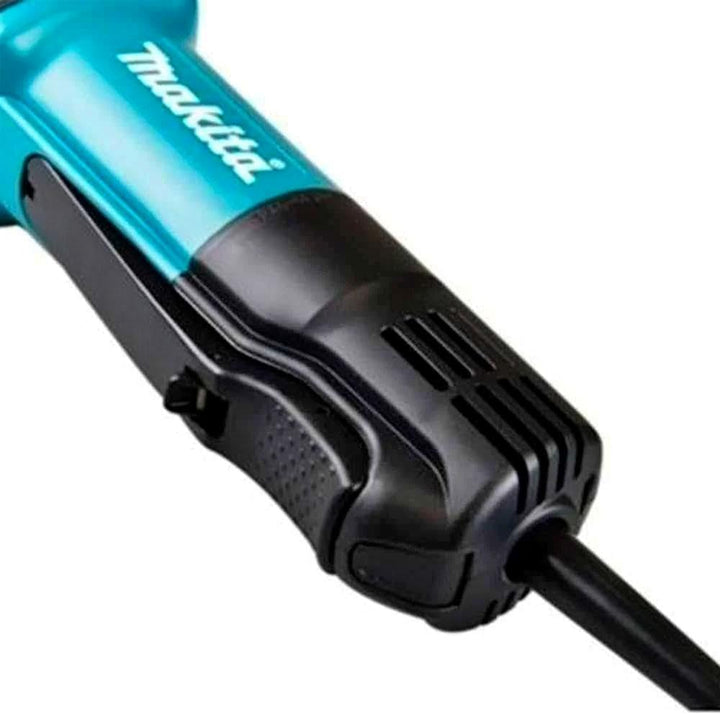 Makita GD0601 GD0601-Amoladora recta 400W 25.000 RPM 1.7 kg pinza 6 mm, Schwarz, Blau, Silber, 1/4_I