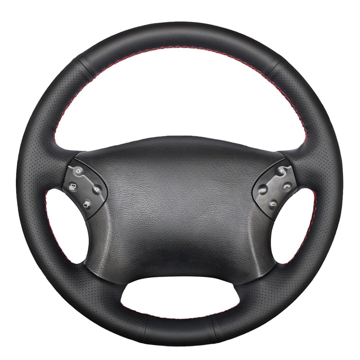 MEWANT Lenkradbezug für Benz W203 C-Klasse 2001-2007 C32 AMG 2002-2003 Lenkradhülle aus Kunstleder M
