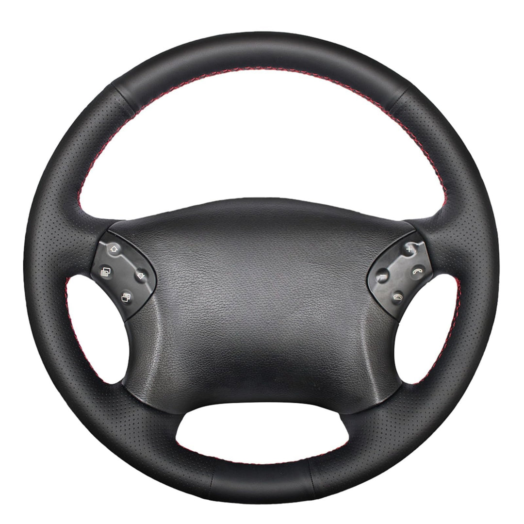 MEWANT Lenkradbezug für Benz W203 C-Klasse 2001-2007 C32 AMG 2002-2003 Lenkradhülle aus Kunstleder M