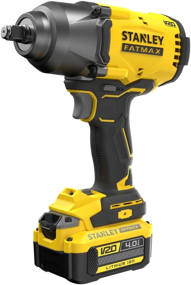 Stanley SFMCF940M1 FATMAX® V20 Accu Slagmoersleutel 1/2" 949Nm Brushless 18V 4.0Ah in Transporttas