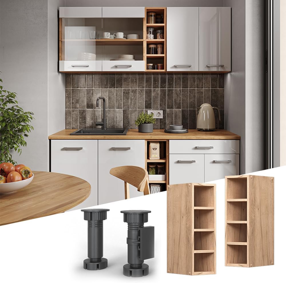 Vicco Hängeschrank R-Line, Goldkraft Eiche/Goldkraft Eiche, 20 cm Goldkraft Eiche Regalhängeschrank