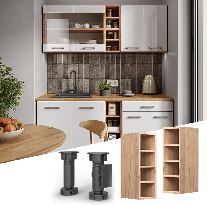 Vicco Hängeschrank R-Line, Goldkraft Eiche/Goldkraft Eiche, 20 cm Goldkraft Eiche Regalhängeschrank