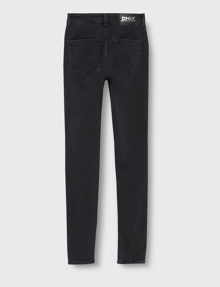 ONLY Damen Onlblush Hw Sk Hp Legging Dnm Box Ext S / 30L Washed Black, S / 30L Washed Black