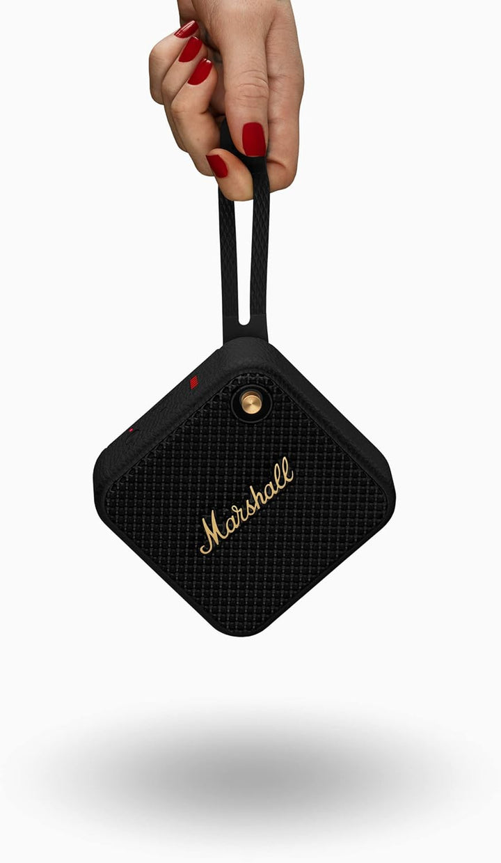 Marshall Willen Bluetooth-Lautsprecher, kabellos, über 15 Stunden Spielzeit, wasserdicht nach IP67,