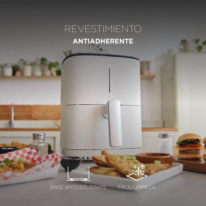 MasterPRO BY CARLO CRACCO - Luftfritteuse 1500W 5L - 12 Programme - LED Touch Control - App Steuerun